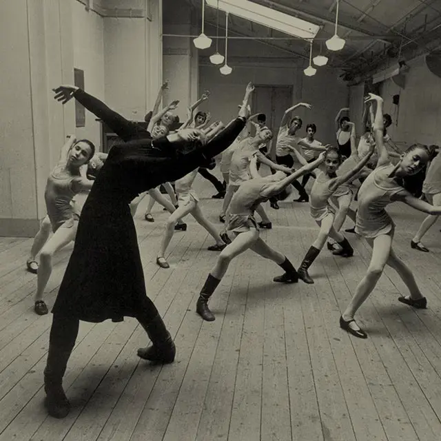 A group of dancers holding a pose